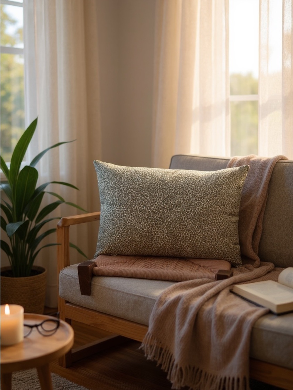 Custom Accent Pillow  24” X 17”
